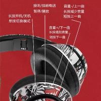 ราคา 2025 Hot-Selling P85 Bluetooth Headphones Over-Ear Wireless Colorful Graffiti Glowing RPG Deep Bass Foldable ear monitor (1733139790825490103)