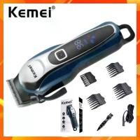 ราคา Kemei KM-1995 LCD Monitor Charging แบตเตอเลี่ยนตัดผมไร้สาย KM1995 COD (1732574077938599362)