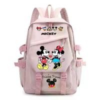 ราคา Mickey Mouse กระเป๋าเป้สะพายหลังมิกกี้เมาส์กระเป๋าเป้สะพายหลังแล็ปท็อปกระเป๋านักเรียน (1732743460540876346)
