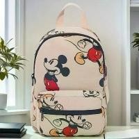 ราคา กระเป๋าผ้าพิเศษสำหรับกลับมาสู่ฤดูกาลของ Mickey Mouse Disney กระเป๋าเป้พิมพ์ลายเป็นกลางน้ำหนักเบา กระเป๋าที่ถอดออกได้ กระเป๋านักเรียน พร้อมสายปรับระดับได้ ปิดซิป ดีไซน์การ์ตูน เหม (1732097446298944777)