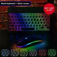 ราคา Bluetooth keyboard for Samsung for Huawei forixiaomi IPad laptop tablet universal control mute mouse keyboard set numpad (1733062511934277192)