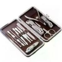 ราคา [จัดส่งทันที] Kaidee Nail Set ชุดกระเป๋า อุปกรณ์ตัดเล็บ ตะไบเล็บ ชนิดพกพา 10 ชิ้น (1732926844420654393)