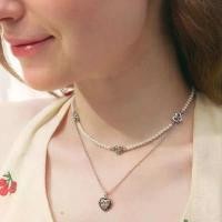 ราคา YVIS X LOOKBOOK Juicy Pearls Necklace สร้อยคอมุกหัวใจ สีเงิน (1733261128578467385)