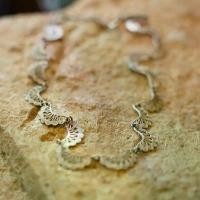ราคา Antique German Design Silver Necklace Antique lace pattern retro collection (1733406396639118737)