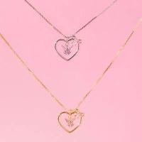 ราคา Lapaire l Amor necklace คําแนะนําการขายที่ร้อนแรงในเดือนนี้ สร้อย ทอง คอตัว อักษร สุด ฮิต หุ้ม ทองงาน แต่ง เงิน (1732546316613158432)