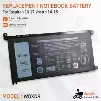 ราคา CODรับประกัน 1 ปี - แบตเตอรี่ โน้ตบุ๊ค Dell WDXOR 3500mAh สำหรับ แล็ปท็อป Dell Inspiron 15 5567, 5568, 5767, 5378, 13 7368, 7460, 14-7472, 17 Battery Notebook LaptopTikTok (1732939879702824022)