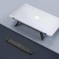 ราคา [COD] Oatsbasf Laptop Stand Holder For Macbook Pro Air Xiaomi iPad Notebook Tablet Cooler Laptop Riser Stand puter Support Bracket (1733146468171220523)