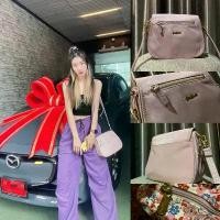 ราคา กระเป๋าสะพายข้างสีม่วง Authentic Cath Kidston London️ กระเป๋าสาวoffice (1733417590438921781)