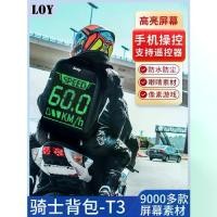 ราคา 2025 Pixel LED Display Case Backpack Bluetooth Connection Outdoor Motorcycle Rider Backpack GLF Animation Display Backpack COD (1733061960212317368)