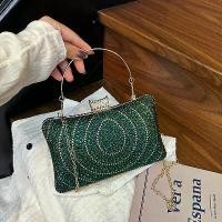 ราคา New Diamond-Studded Evening Clutch Bag New Party Handbag 2025 New Chain Detachable Single Shoulder Crossbody Bag for Women (1733053479602324917)