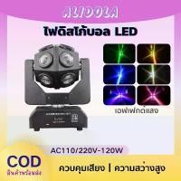 ราคา พร้อมส่งไฟดิสโก้เทค ไฟเลเซอร์เวที LED ดิสโก้ปาร์ตี้ หมุน 360° สำหรับเวที/คาราโอเกะ Disco Party Light Ball LS (1733417529159157630)