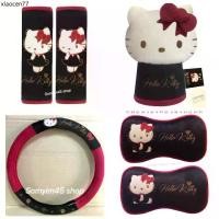 ราคา ที่นิยมมากที่สุด (งานผ้า)หุ้มพวงมาลัยรถยนต์/หุ้มเกียร์ 2 in 1/รองคอกระดูก#Kitty Partyคิตตี้ดำ ลิขสิทธิ์แท้ (1733327150970864831)