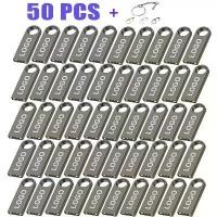 ราคา [COD] 50PCS/lot Metal USB 2.0 Flash Drives 1GB 2GB 4GB Pendrive 8GB 16GB Pen Drive 32GB 64GB Memory USB Sticks 128MB 256MB Free LOGO (1733152340562118078)