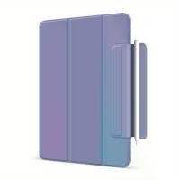 ราคา Faux Leather Magnetic Smart Case for iPad Mini 6, Air 4/5, Pro 11 2022, Air 6 11inch 2024 - Foldable Hard Shell with Pen Holder, Strong Magnetic Closure, Ultra Slim & Lightweight (1733403629562791104)