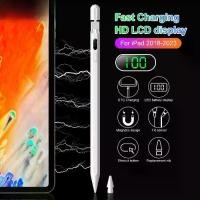 ราคา for ipad Pencil 2 1 otg Charging iPad stylus Pen with Digital Power Display, Palm Rejection Tilt Sensitive Stylus Pen for iPad 2018 - 2023 (1733046535643301448)