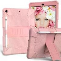ราคา [COD] Kickstand Case for iPad mini4 5 Silicone Shockproof Cover for iPad 7th 8th 10.2 2019 2020 with Pen Slot (1733310001806804547)