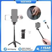 ราคา จัดส่งในกรุงเทพฯ NEEWER P15 Extendable Phone Tripod, Lightweight Selfie Stick Vlog Tripod Stand with Phone Clip, Portable Mini Folding Travel Tripod with Bluetooth Remote Shutter (1733428727383426643)