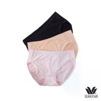 ราคา Wacoal Bikini Panty Comfortable Underwear Wacoal Bikini Style 3-Pack Model WU1C34/WU1T34 Beige-Black-Pink (1733222783726093519)