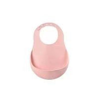ราคา BEABA ถาดกันเปื้อนซิลิโคน Silicone Bib - Vintage Pink (1732560493495682473)