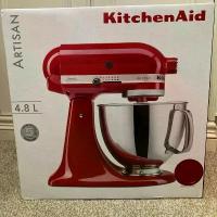 ราคา Brand New KitchenAid Artisan 4.8L Stand Mixer Empire Red 5KSM150PSBER (1733262502260737286)
