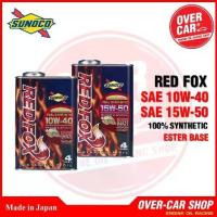 ราคา น้ำมันเครื่อง Sunoco Red Fox Synthetic100% Ester + PAO 10W-40,15W-50 ขนาด 1 ลิตร (1732999629611894504)