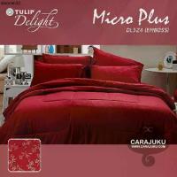 ราคา ขายร้อน TULIP DELIGHT ชุดผ้าปูที่นอน 3.5ฟุต 5ฟุต 6ฟุต อัดลาย สีแดง RED EMBOSS DL524 #ทิวลิป (1732924339789399140)