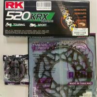 ราคา ชุดโซ่สเตอร์ CBR500 / CB500 / Rebel500 พร้อมโซ่ 520 X-RING ยี่ห้อ RK (1732683541136704531)