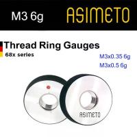 ราคา Asimeto Thread ring gauge สกรูริงเกจ M3x0.35, M3 x 0.5 6g (1732901045463189034)