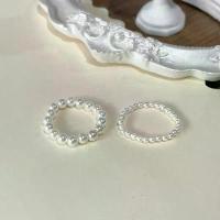 ราคา แหวนมุกเปลือกหอย สีขาว เอ็นยืด 2mm 3mm Shell Pearl Elastic Ring (1732294929771759491)