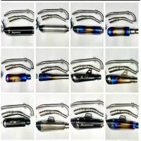 ราคา สปอตสินค้า Sale!!! คอท่อสแตนเลส MSX/MSX-SF/Demon 125 สีเงิน สำหรับคอท่อ 2 นิ้ว พร้อมปลายท่อ 12 แบบให้เลือก ฟรีจุกลดเสียง อุปกรณ์ครบ (1733305808275735743)