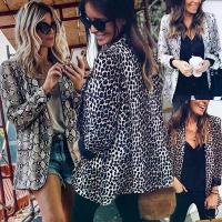 ราคา Hot Sale 2025 Autumn Winter Sexy Snake Print Leopard Print Long Sleeve Women's Blouse Blazer LQ6690 (1733046662048744958)