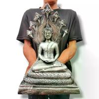 ราคา ส่งฟรี Flash Sale หลวงพ่อนาค พระพุทธรูปนาคปรก ศิลปะโบราณ สีปัดเงินโบราณ หน้าตัก 5 นิ้ว วัดโพธิ์ชัยศรี อุดรธานี เป็นพระพุทธรูปเก่าแก่ (1733386439993165026)