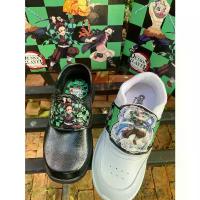 ราคา SALEรองเท้านักเรียน Chappy รองเท้าเด็กนักเรียนอนุบาลชาย ดาบพิฆาตอสูตร SIZE 25-34 มีใบเสร๊จเบิกโรงเรียน (1733344921778685259)