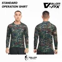 ราคา [COD] Valor PX Standard Operation Shirt, SOS (ลายพรางดิจิตอล ทหารเรือ) เสื้อแขนยาว Tactical เสื้อทหาร RTN ทร.ระบายอากาศ (1732472585408513524)