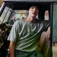 ราคา [ส่งฟรี] [MOO 2/24] Grey Money T-shirt เสื้อยืดลายคอกลมสกรีนลาย "Grey Money" ด้านหน้า (1733237561906857346)