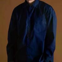 ราคา era-won เสื้อเชิ้ตคอปก แขนยาว ทรง Oversize รุ่น SHIRT Oversize สี Navy (1733089007502984546)