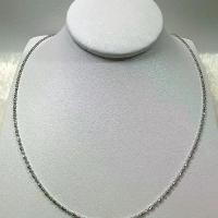 ราคา สร้อยคอลายเม็ดรีเล็กสลับกลมตัดลายSilver italy 92.5% ยาว24 นิ้ว ทองคำขาวตัดลายวิ้งเงามากสวยใส่ได้กับจี้ทุกแบบ งานนำเข้าสวยเล่นไฟระยิบระยับตัวเรือนมีน้ำหนักแข็งแรงแบบทันสมัยเรียบหร (1732694255385937427)