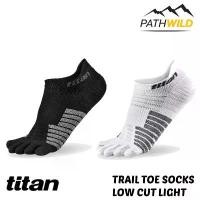 ราคา TITAN TRAIL TOE SOCKS LOW CUT LIGHT ถุงเท้า สำหรับวิ่งเทรล แบบแยกนิ้ว ลดการเสียดสี ระบายอากาศดี แนะนำ (1733456263168689196)