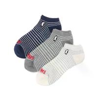 ราคา Chums 3P Booby Border Ankle Socks ถุงเท้า chums (1733227866908493151)