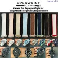 ราคา สายนาฬิกาแบบยางรุ่น Omega X Swatch Rubber Straps Curved End Rubber Deployant Style for Omega X Swatch and Speedmaster สินค้าขายดี (1733412739033957975)