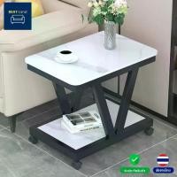 ราคา ♞Seatland โต๊ะข้างเตียง พร้อม ล้อเลื่อน ขนาด 50/60 ซม. หินอ่อนแท้ วางของได้ โต๊ะข้าง โต๊ะ Side Table♘ (1733385841642669503)