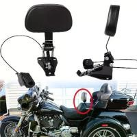 ราคา ชุดติดตั้งพนักพิงหลังสำหรับผู้ขับขี่มอเตอร์ไซค์ + ชุดติดตั้งปรับได้ เหมาะสำหรับมอเตอร์ไซค์ไฟฟ้ารุ่น Travel Edition ปี 2009-2019 Electra Glide Ultra Classic Street Glide (1733421532727576552)