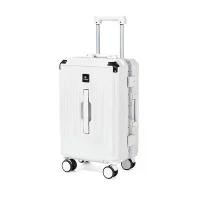 ราคา Travel Suitcase Luggage Aluminum Frame 20" Rolling Luggage Spinner Wheels 24" Female Male Student 28" Boarding Password Leather Case 28inch (1733372569715901487)