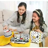 ราคา พร้อมส่งSnoopy Travel bags เซตกระเป๋าจัดระเบียบ ลาย snoopy เซต 5ชิ้น (1732714815795725477)