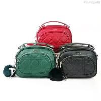 ราคา TREND กระเป๋าสะพานข้าง/กระเป๋าถือ หนังแท้ รุ่น ZOEY (มี 3 สี) | กระเป๋าแฟชั่น ผู้หญิง สินค้าดี (1733301738064742143)