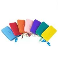 ราคา TREND กระเป๋าสตางค์ผ้าซาติน/กระเป่าสตางค์ใบยาว แบบซิปรอบ รุ่น SIMILAN (มี 7 สี) | กระเป๋าสตางค์ ผู้หญิง ทรง สี่เหลี่ยม (1733214227048727666)