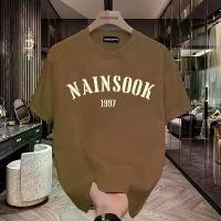 ราคา 2025 Summer Funny Street Hip-Hop Printed Short Sleeve T-Shirt for Men Hip-Hop Trend Student Casual Versatile Tee (1733196624691233994)