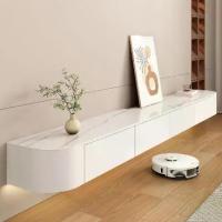 ราคา ชั้นวางทีวีติดผนังลายหินอ่อน ชั้นวางของอเนกประสงค์ ตู้แขวน TV Cabinet 140cm สวย สไตล์โมเดิร์นหรูหรา (1729677702292409051)