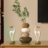 ราคา Deer Desktop Decoration Ornament Living Room Dining Room TV Cabinet Housewarming Gift for Friends ดอก กุยช่าย ดอก คาโมมายล์ ดอก กุยช่าย ถัง ใส่ เงิน แม่ค้า โอ่ง เงิน โอ่ง (1733320288740082723)