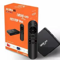 ราคา M98-M9 Internet TV Set-Top Box 5G Voice Remote Control Player ATV TV Internet Player TV BOX (1733289204023330177)